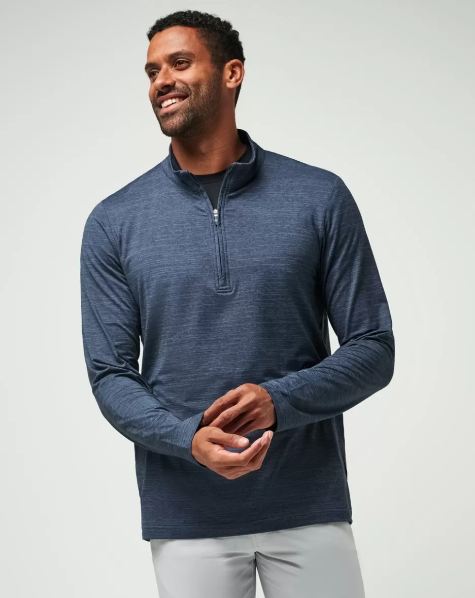 THE HEATER QUARTER ZIP*TravisMathew Cheap
