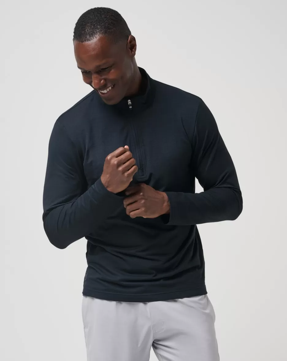 THE HEATER QUARTER ZIP*TravisMathew Discount