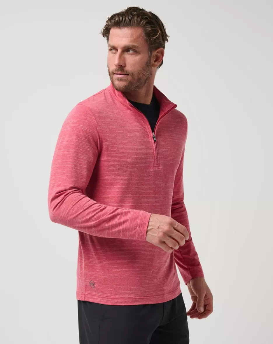 THE HEATER QUARTER ZIP*TravisMathew Store