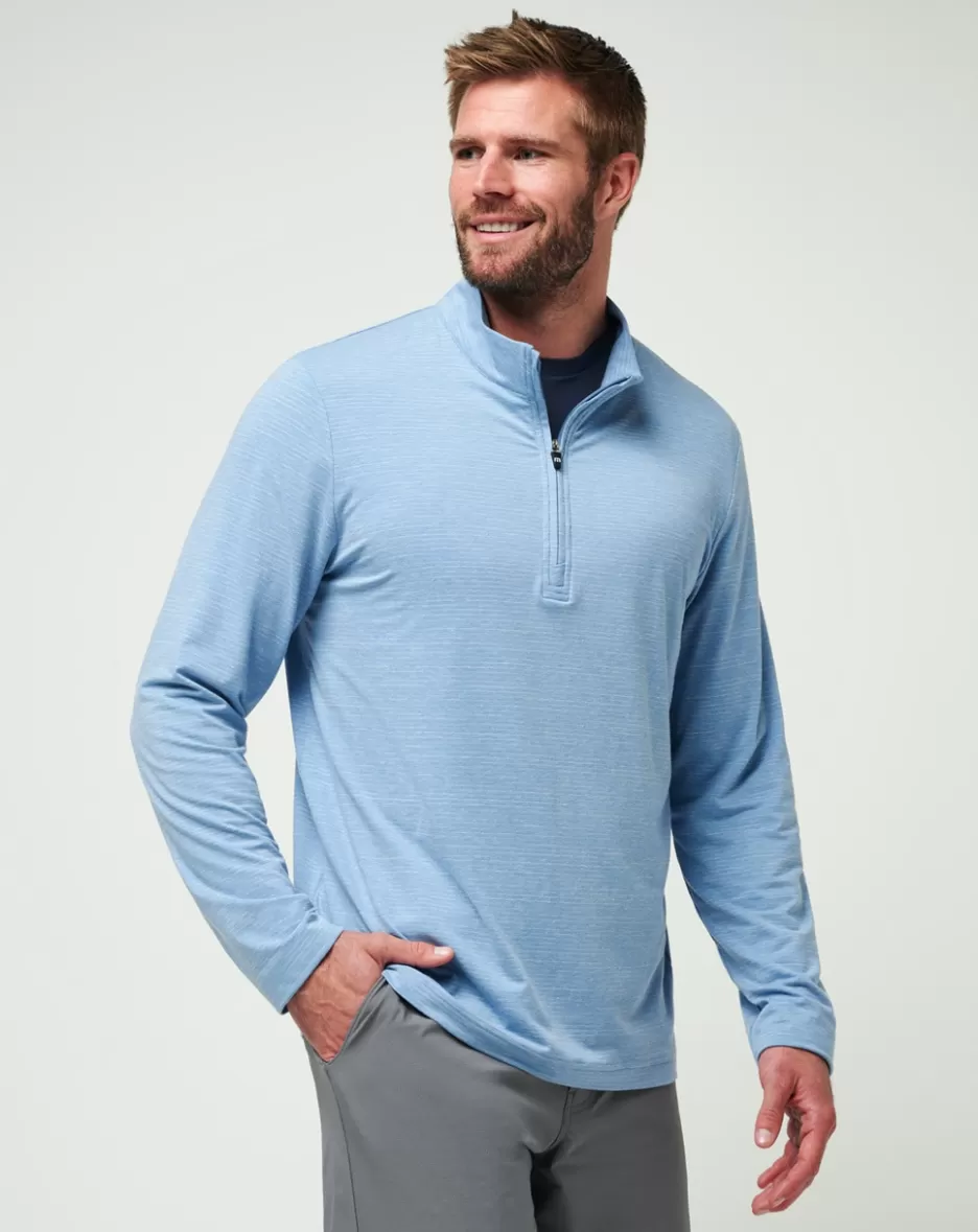 THE HEATER QUARTER ZIP*TravisMathew Clearance