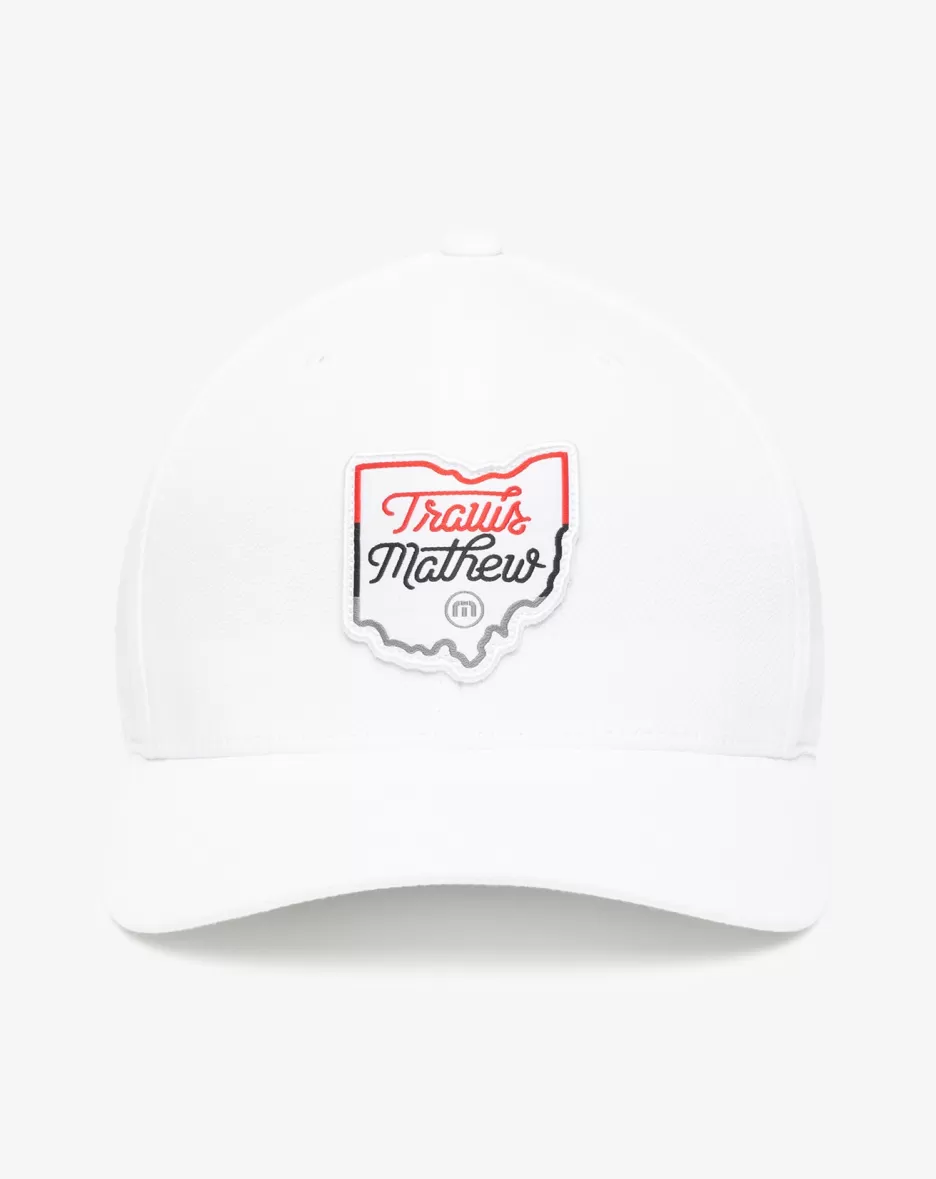 THE THREE CS HAT SNAPBACK HAT*TravisMathew Sale