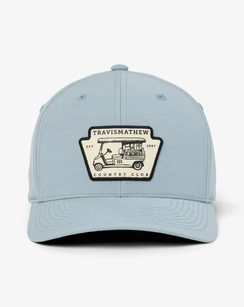 TIKI MAPES PATCH SNAPBACK HAT*TravisMathew New