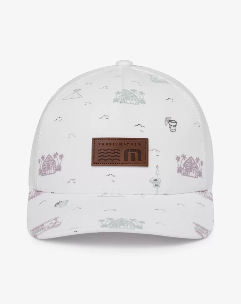 TIKI MAPES SNAPBACK HAT*TravisMathew Shop