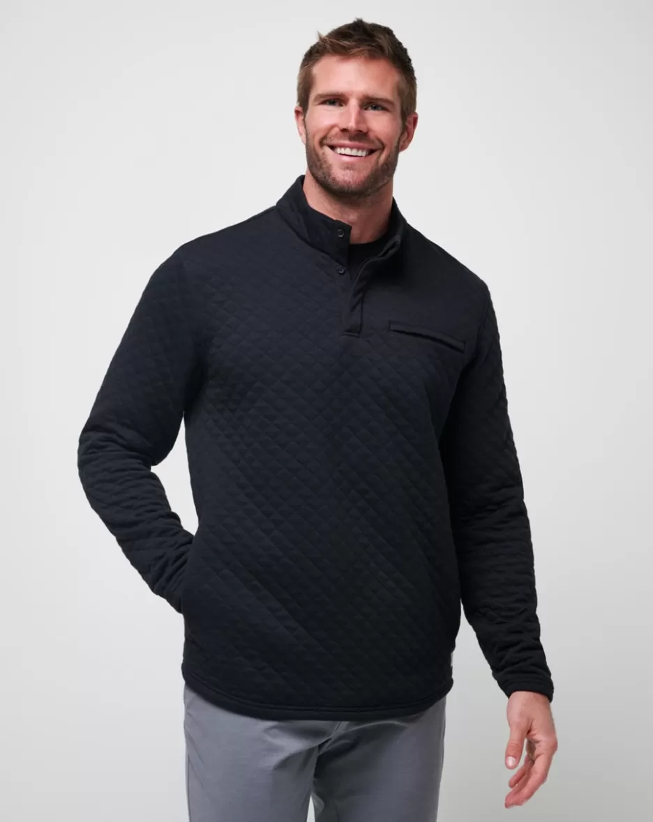 TRANSATLANTIC QUARTER ZIP*TravisMathew Discount