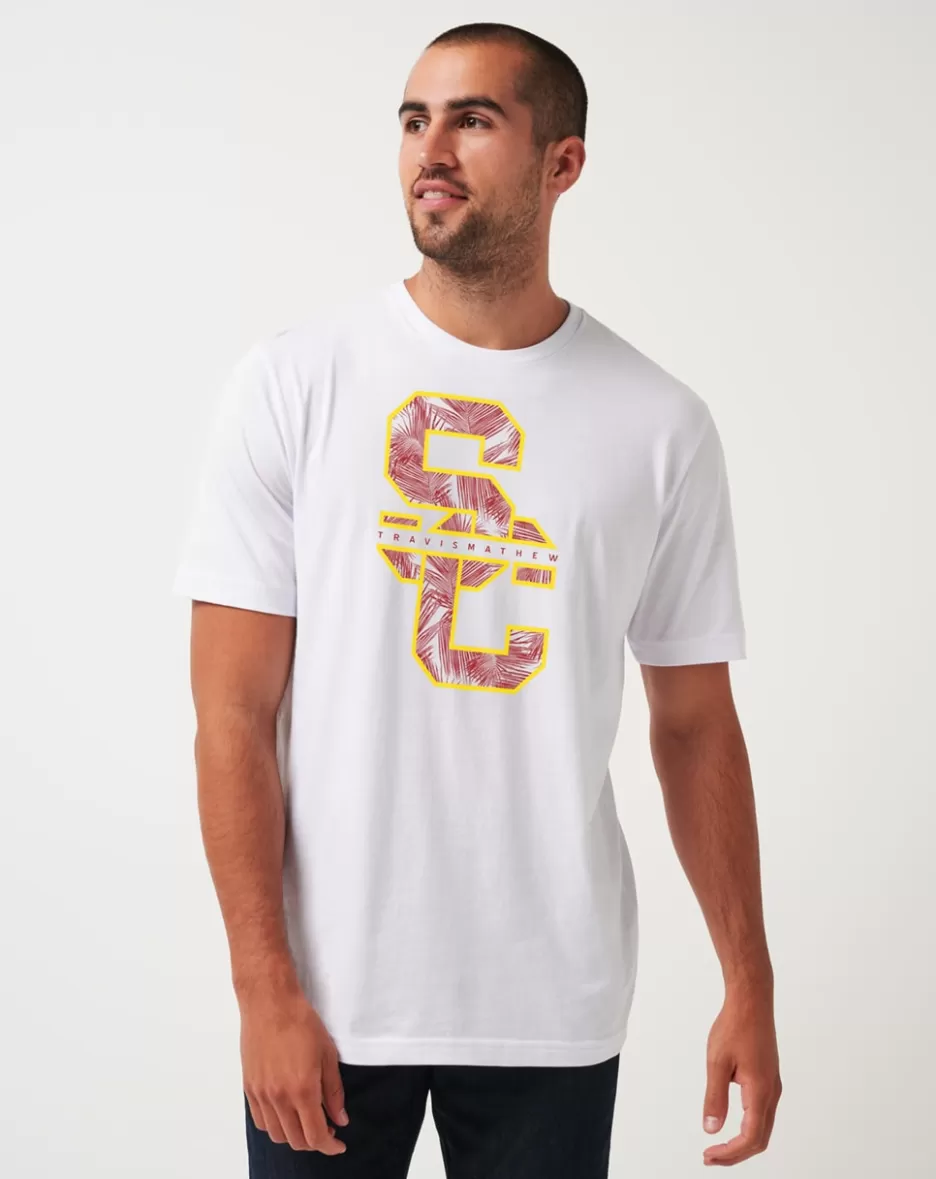 USC WAR PAINT TEE*TravisMathew Flash Sale