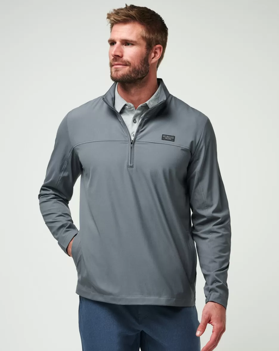 WANDERLUST QUARTER ZIP*TravisMathew Shop