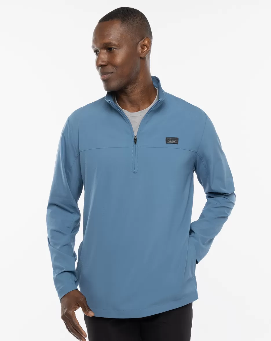 WANDERLUST QUARTER ZIP*TravisMathew Flash Sale