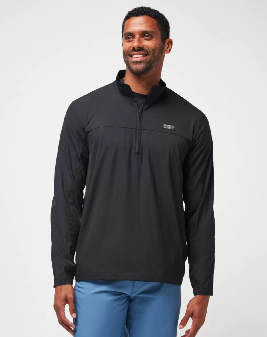 WANDERLUST QUARTER ZIP*TravisMathew Outlet
