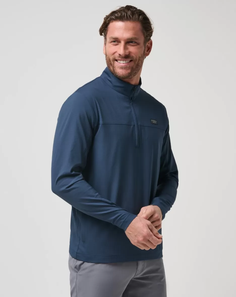WANDERLUST QUARTER ZIP*TravisMathew Flash Sale
