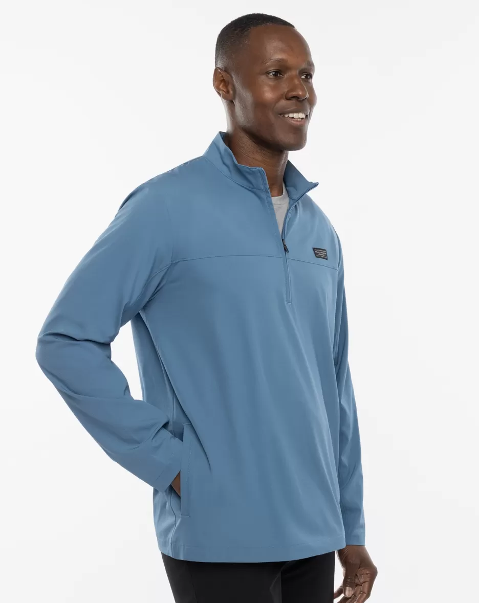 WANDERLUST QUARTER ZIP*TravisMathew Flash Sale