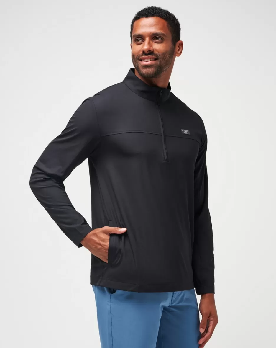 WANDERLUST QUARTER ZIP*TravisMathew Outlet