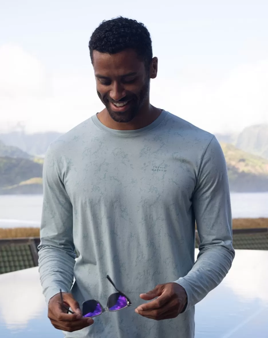 WARMER TIDES LONG SLEEVE TEE*TravisMathew Shop