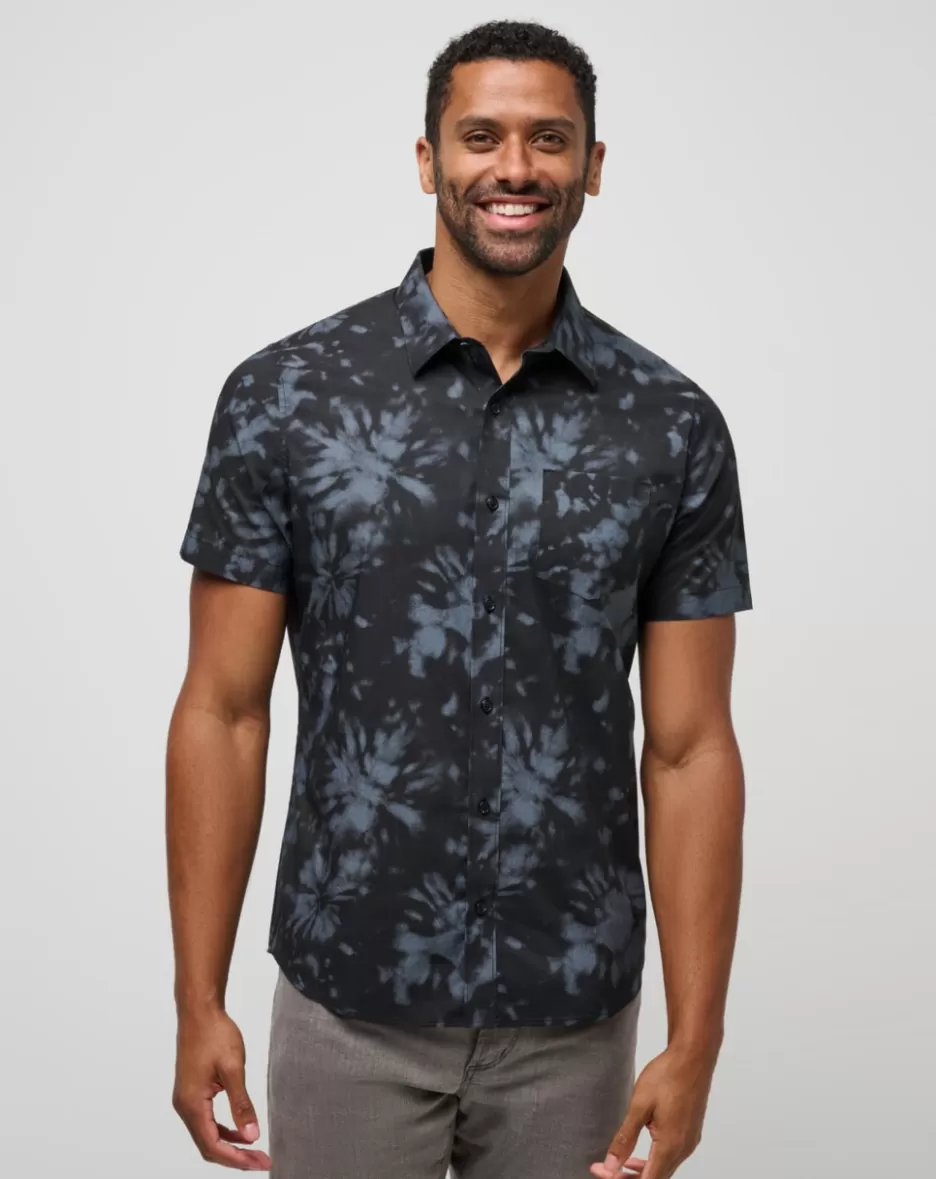 WARMER TIDES WOVEN BUTTON-UP*TravisMathew Online