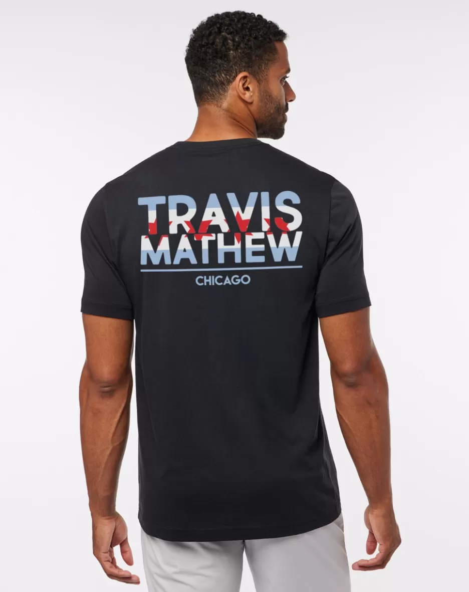 WIN AT WRIGLEY 2.0 TEE*TravisMathew Best Sale